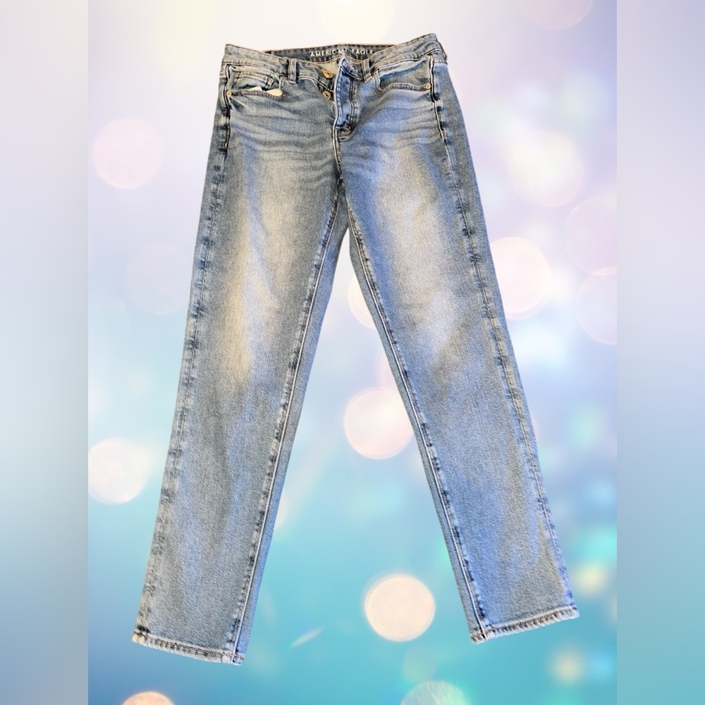 American Eagle Outfitters Blue Ankle & Cropped Jeans - Picture 3 of 9